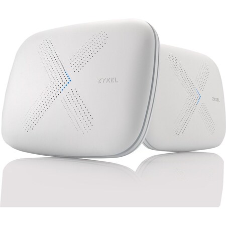 Zyxel Multy X Kit - Ac3000 Home Wifi Mesh System Up To 5,000 Sq Ft WSQ50TWIN